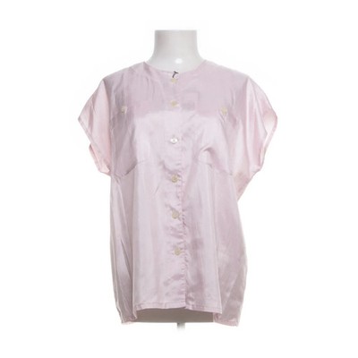 Verse, Kurzarmhemd, Größe: 42, Pink, Polyester, Blumen, Damen #80d