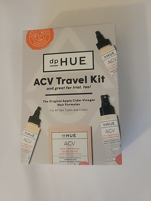 dpHue 4 Piece ACV Apple Cider Vinegar 4-Piece Travel Kit
