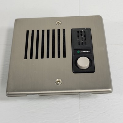 Aiphone NA-JA Flush Mount Audio Intercom Stainless Steel Push Button