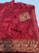 Exclusive Poly Silk Saree with Rich Zardosi H...