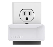 Deako Smart Plug, Compatible with Alexa, Google Assistant, Samsung White 