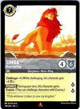 PSA10Disney Lorcana シンバ #215 EN 7920 Simba - Returned King #215 Prices | Lorcana First Chapter