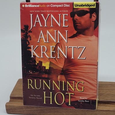 Brand New Sealed Running Hot by Jayne Ann Krentz 8x CD Audiobook Unabridged 