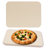 Pizzabackstein Brotbackstein Pizzastein Backofen & Gasgrill Cordierit 30X38 Cm