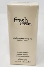 Philosophy Fresh Cream Spray Fragrance – 0.5oz / 15ml – NEW