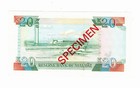 MALAWI 1990 20 Kwacha P26s Specimen — photo 2
