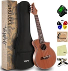 Ukulele Concert Ukelele Professional 23 Inch Uku Sapele Ukulele for Adult Beginn