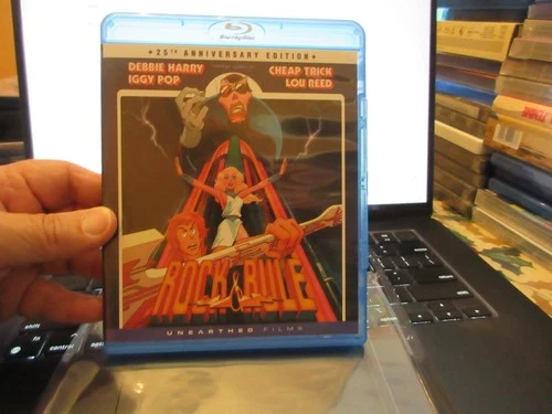 Rock & Rule Blu-ray 2010, 25th Annivesary Edition) MINT OOP RARE BOX SHIP!!!