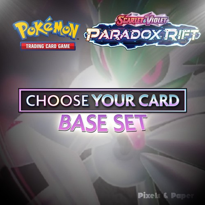 #ad CHOOSE YOUR CARD Pokemon Paradox Rift Base Set Buy More Than 1 and Save $0.99