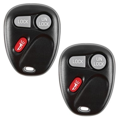 2 For 2001 2002 Silverado  HD Remote Car Keyless Entry Key Fob