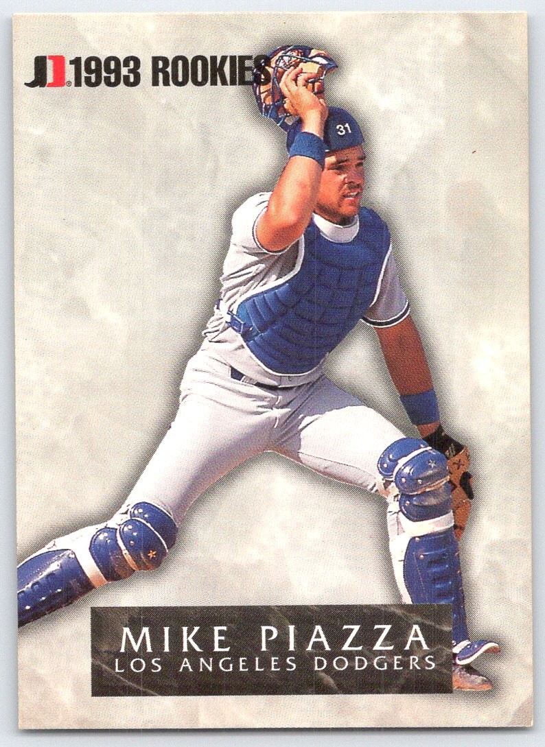 1993 Jimmy Dean Rookies #8 Mike Piazza Los Angeles Dodgers