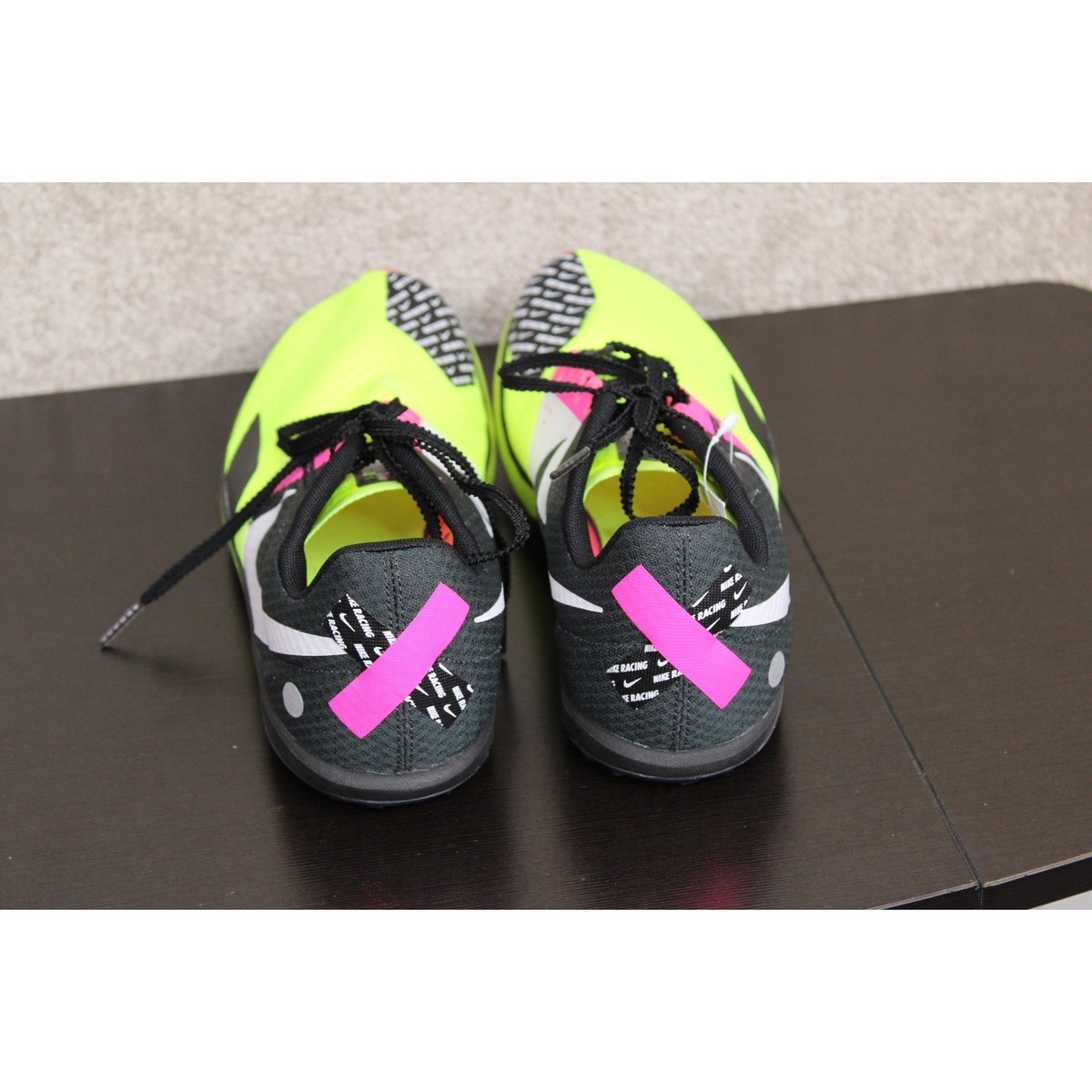 Nike Rival XC 6 Cross-Country Spikes Volt/Hyper Pink Men\'s Size 9.5 NWOB‎ ZOOM RIVAL XC 6 - 700 VOLT/WHITE/BLACK | Performance Running  main image 3