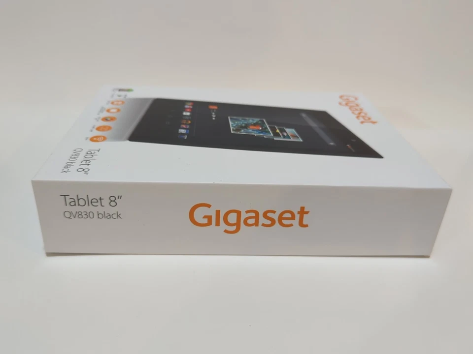 Gigaset QV830 Android Tablet 8" Wi-Fi 8GB Black, new and sealed. - Image 4 of 4