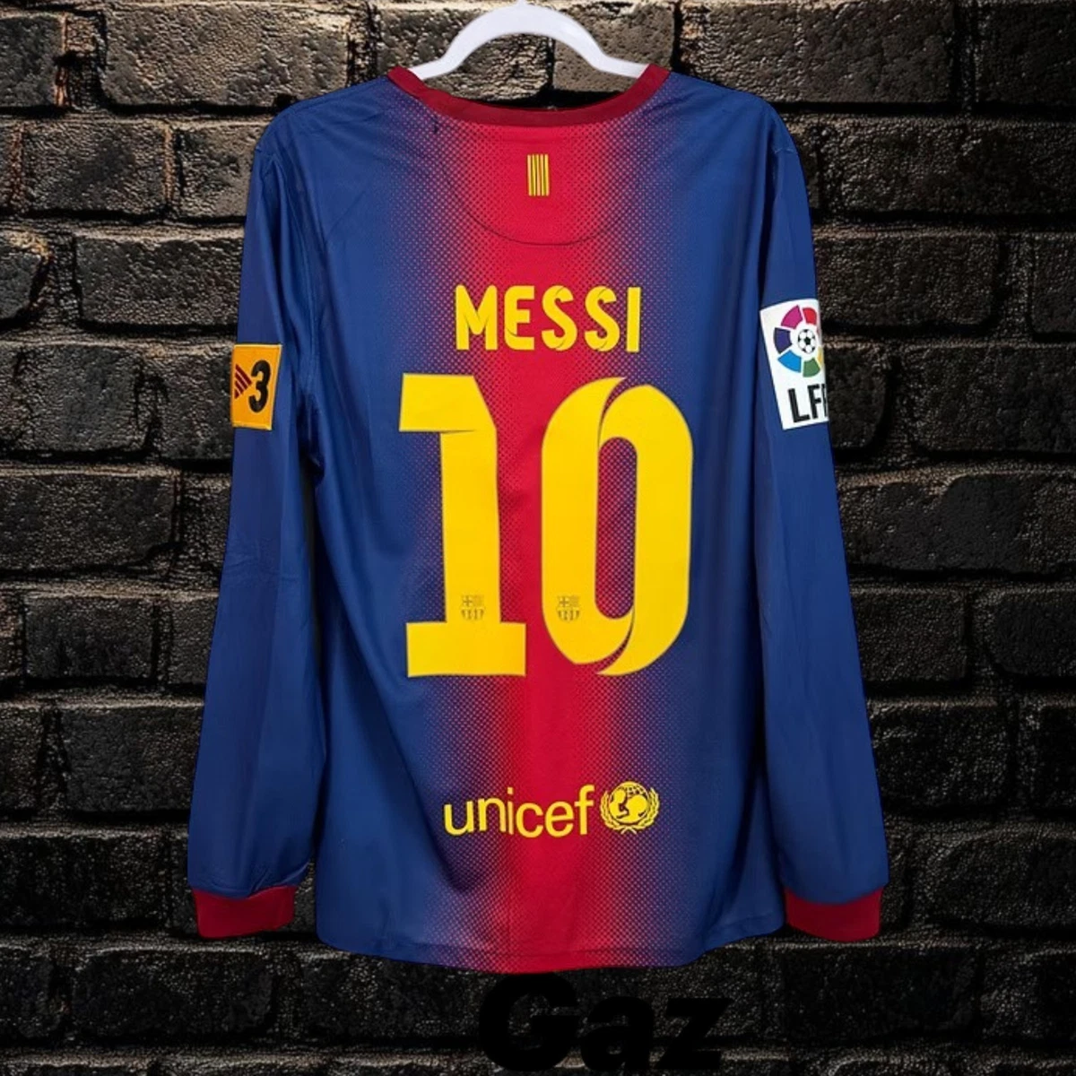 messi barcelona jersey long sleeve products for sale | eBay
