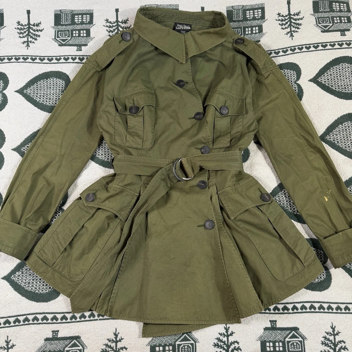 ジャケット・アウター Jean Paul Gaultier military jacket Jean Paul Gaultier Junior Collection Military Style Jacket - Etsy