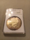 1882-S Morgan Dollar MS-64 ANACS Old Soap Box Holder Nice Toning