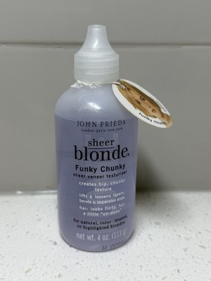 JOHN FRIEDA SHEER BLONDE FUNKY CHUNKY HAIR TEXTURIZER-4 oz-RARE DISCONTINUED