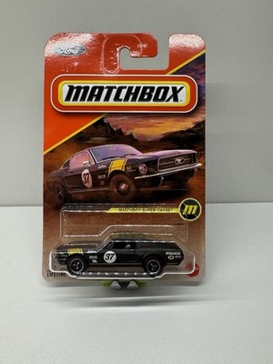 Matchbox Super Chase 1968 Ford Mustang Fastback 1:64 Diecast Black w/ protector