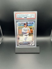 2021 Bowman Chrome Prospect Autographs Carlos Colmenarez #CPA-CC Refractor /499