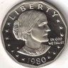1980-S SBA $1 Proof Uncirculated Susan B. Anthony Dollar Coin!