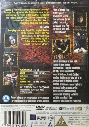 DVD: Farscape - Sampler Special Edition - Very 1st Episode Plus Extra Features - Picture 2 of 4