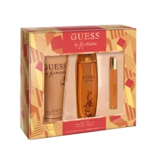 Guess Marciano 3pc Gift Set EDP 3.4 + Body Lotion 6.7 + 0.5 EDP Mini Women NIB