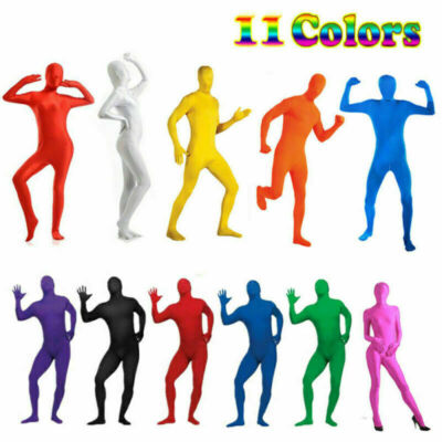 Unsichtbarer Unisex-Morph-Anzug aus Spandex Ganzkörper-Party-Cosplay-Kostüm QF