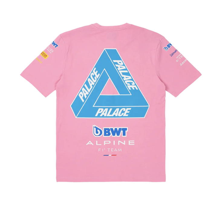 Palace Kappa for Alpine T-shirt Pink | eBay Palace Kappa for Alpine T-shirt Pink | eBay