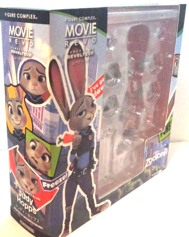 boneco complexo filme revo Zootopia JUDY HOPPS figura de ação Revoltech