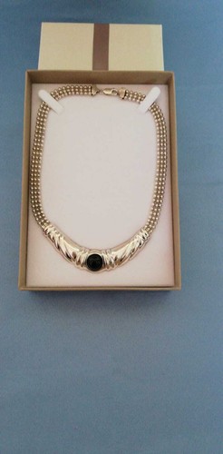 COLLANA - DONNA - ARGENTO 925 CON OPALE NERO - Foto 2 di 12