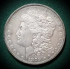 1879 MORGAN (VIDEO) SILVER DOLLAR (90% Silver) AU+                         0626v