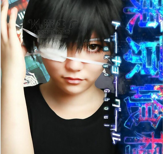 SingleEyed Japanse Prop Eye Patch Anime Tokyo Ghoul Props Kaneki Ken
