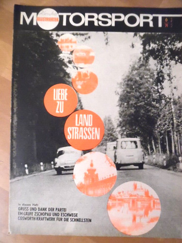 ILLUSTRIERTER MOTORSPORT 6 - 1971 Speedway Paul Friedrichs McLaren-Ford M19