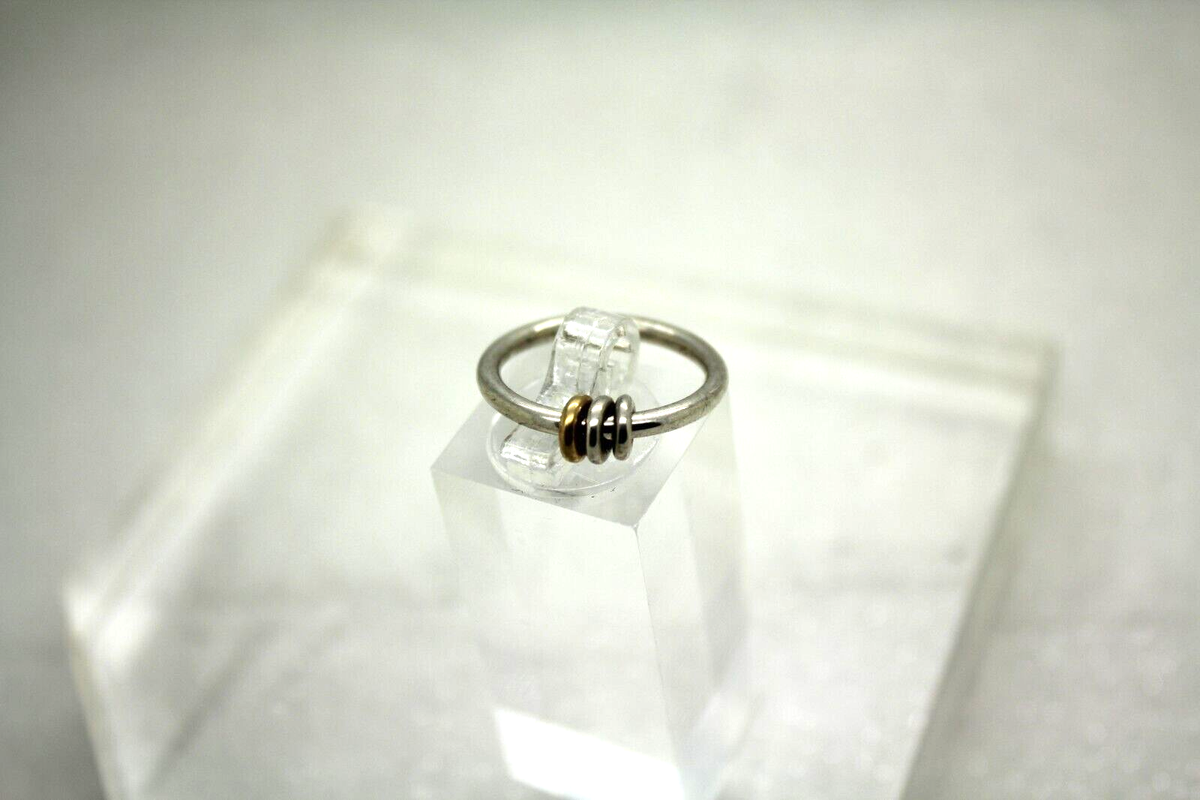 SPINELLI KILCOLLIN .925 Sterling Silver & 18k Yellow Gold SIRIUS