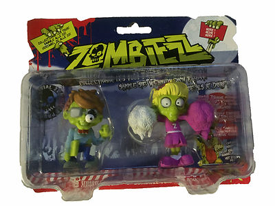 Sammelfiguren Zombiezz Serie 1  Bill Guts + Cindy Innards