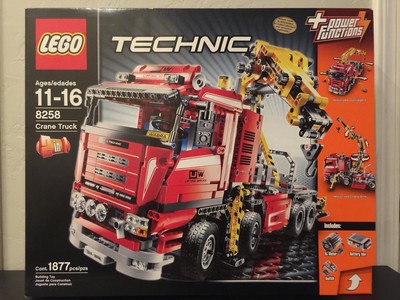 lego technic crane truck 8258