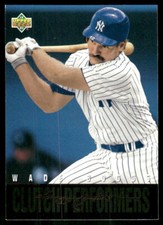 1993 Upper Deck Wade Boggs #R2 MLB Baseball Clutch Performers Card