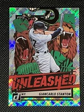 2021 Donruss Unleashed Rapture Giancarlo Stanton Yankees #UNL6 C01 Silver