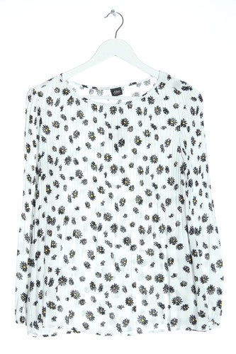 Robe Manches Longues S.Oliver Noir Et Blanc Cassé - Taille EU 44, Coupe Ample, Occasion Très Bon état
