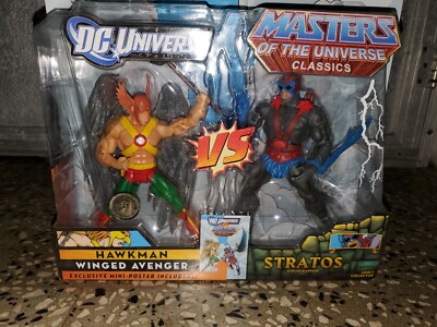 DC Universe Classics Masters of the Universe MOTU  Hawkman vs Stratos New Sealed