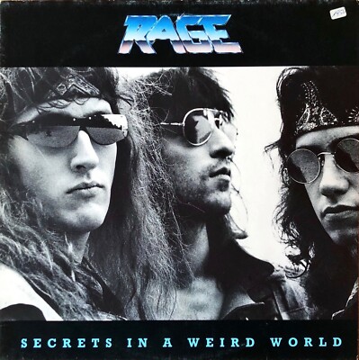 Rage - Secrets In A Weird World (1989) NOISE INTERNATIONAL N0137-1 Vinyl LP, OIS