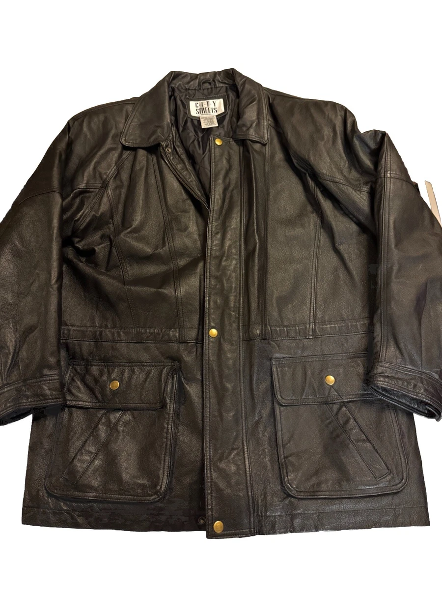 City Streets Coats, Jackets & Vests Leather Outer Shell for Men