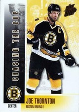 2002-03 Pacific Quest For the Cup Chasing the Cup #4 Joe Thornton
