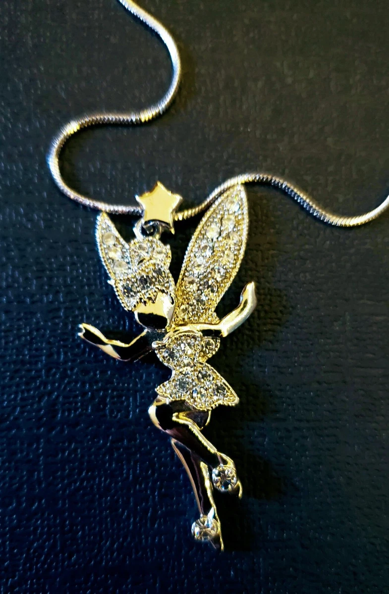 Tinkerbell necklace silver outlet