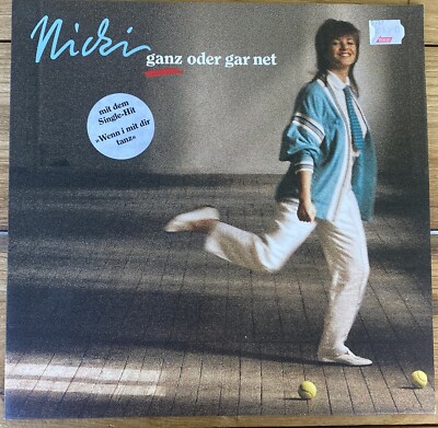 Nicki Ganz Oder Gar Net Vinyl LP 1986 Schallplatte Musik Schlager