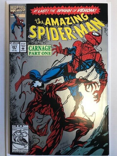 Amazing Spider-Man 361 - First Appearance of Carnage (from Venom 2) HOT  Comic