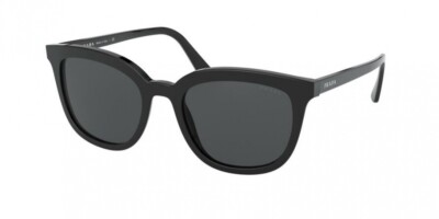 NEW Prada 03XS Sunglasses 1AB5S0 Black 100% AUTHENTIC