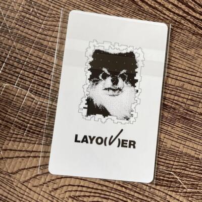 BTS V Taehyung LAYOVER Japan FC Limited Official Photocard Photo