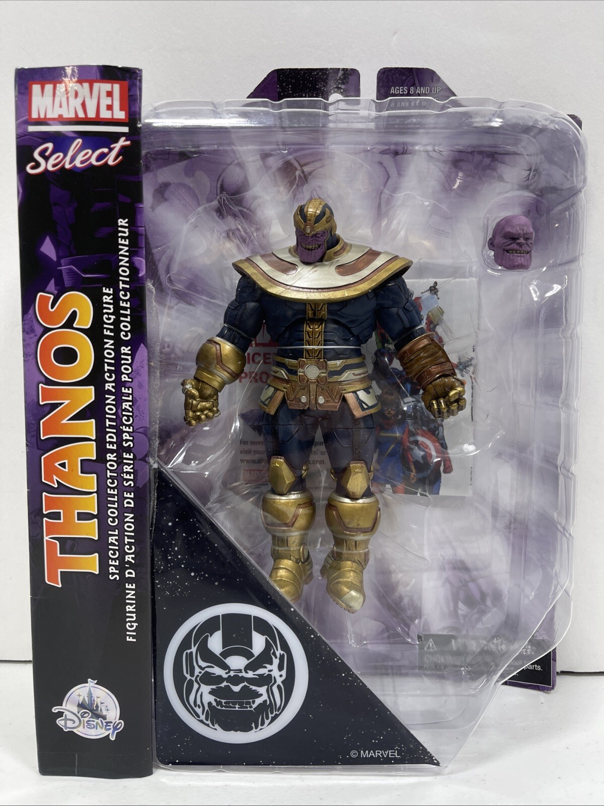 Diamond Select Marvel Select: Thanos Infinity Collector&rsquo;s Edition Action Figure