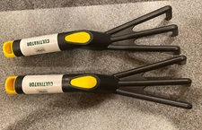 Lot of 2 | Expert Gardener Durable Plastic Cultivator Hand Rakes | R